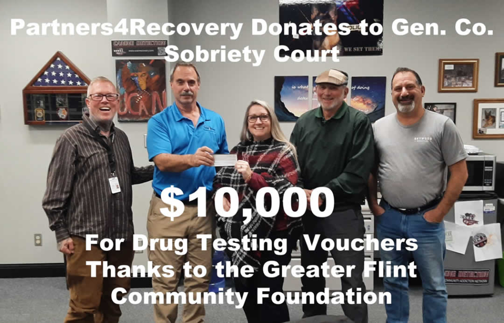 Donation to Sobriety Court